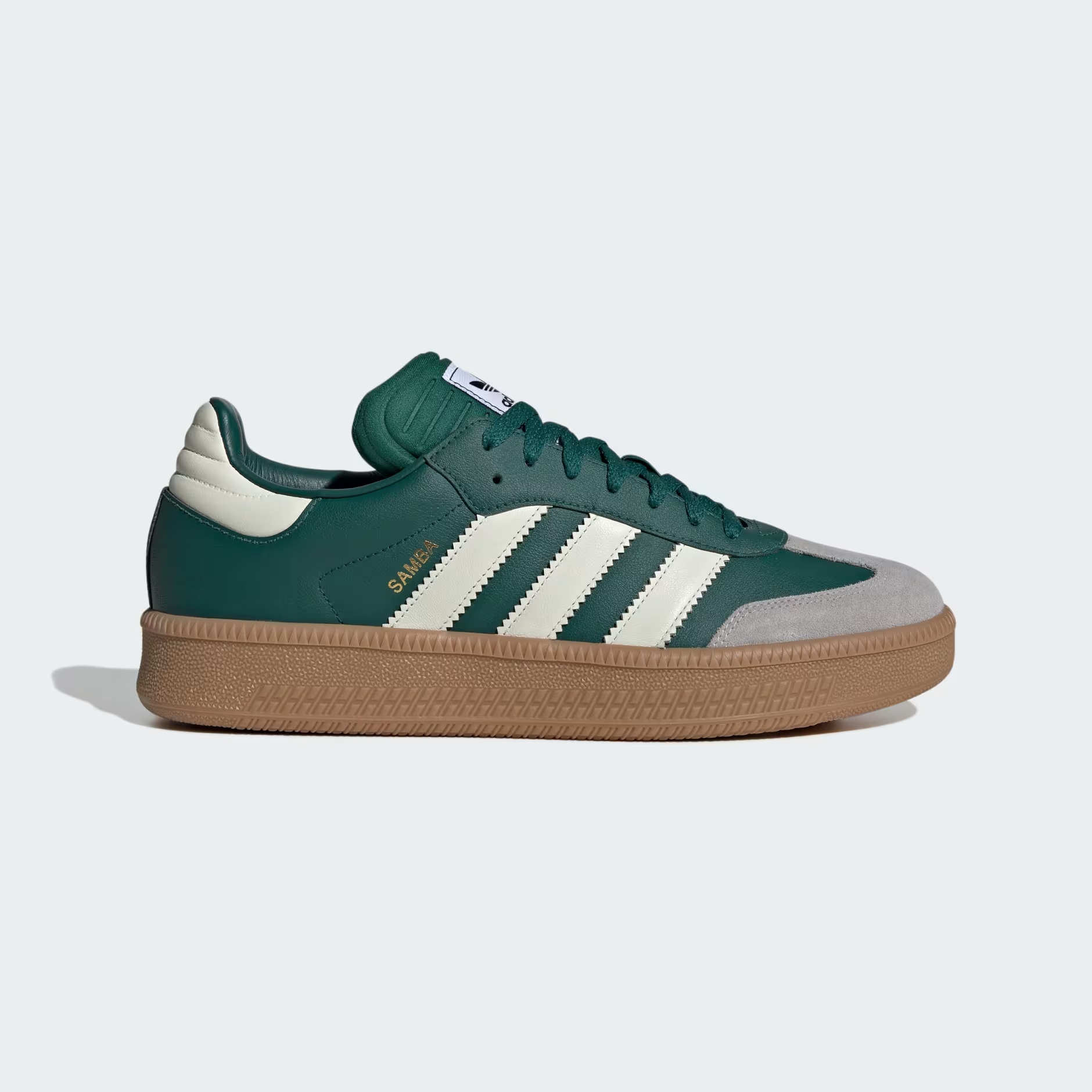 Adidas Samba XLG Shoes - Collegiate Green / Ivory / Gum - Image 1