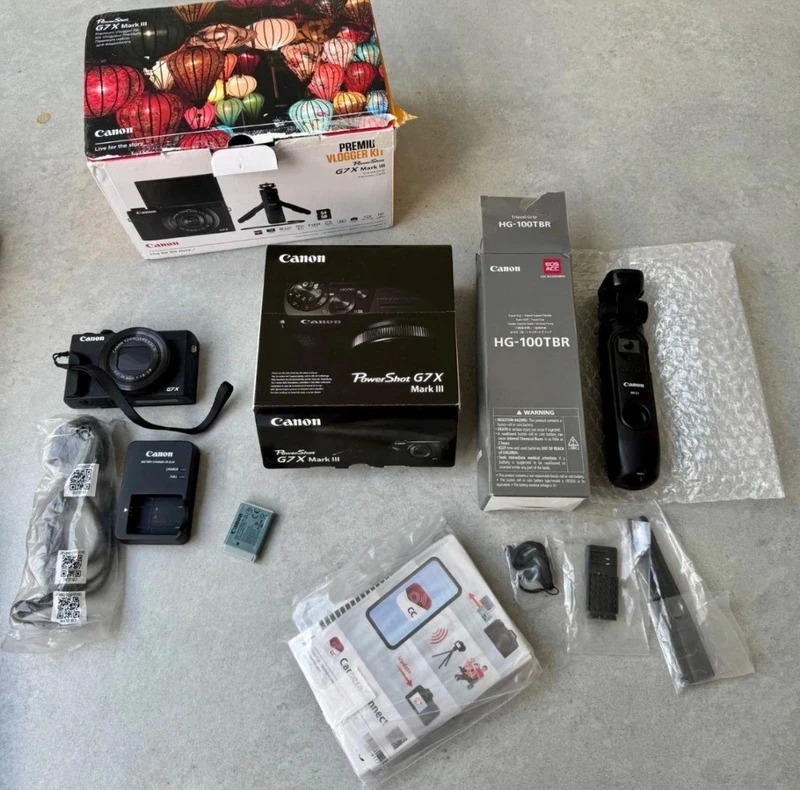 Canon PowerShot G7 X Mark III – Brand New Vlogging & Travel Favorite - Image 1