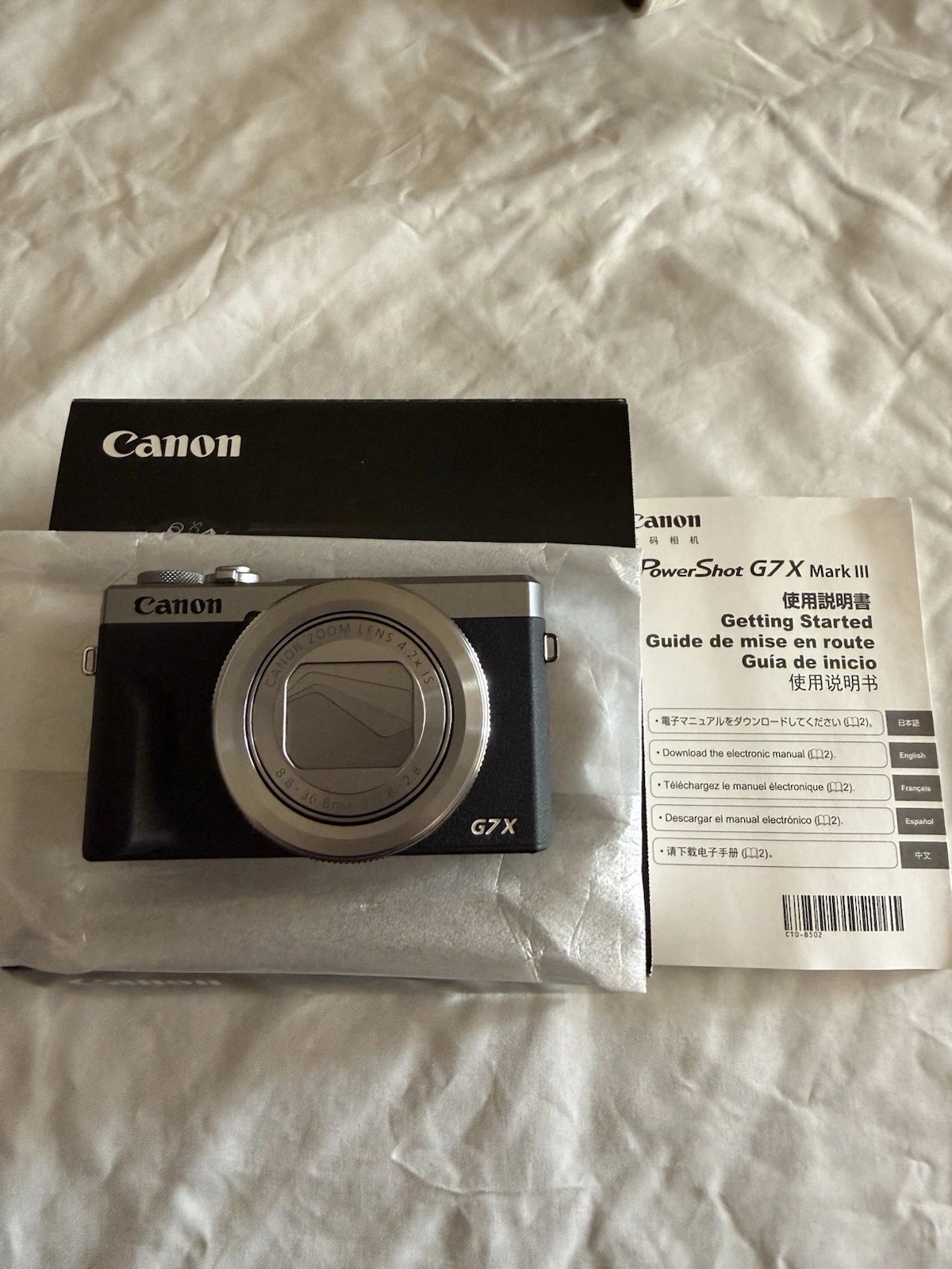 Canon PowerShot G7 X Mark III – 20.1MP Digital Camera – Silver Compact Vlogging Camera - Image 1