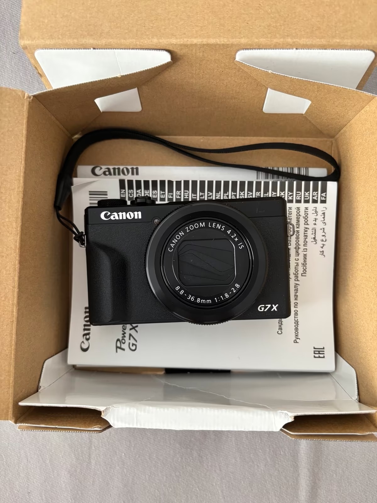 Canon PowerShot G7 X Mark III Camera – Like-new condition - Image 1