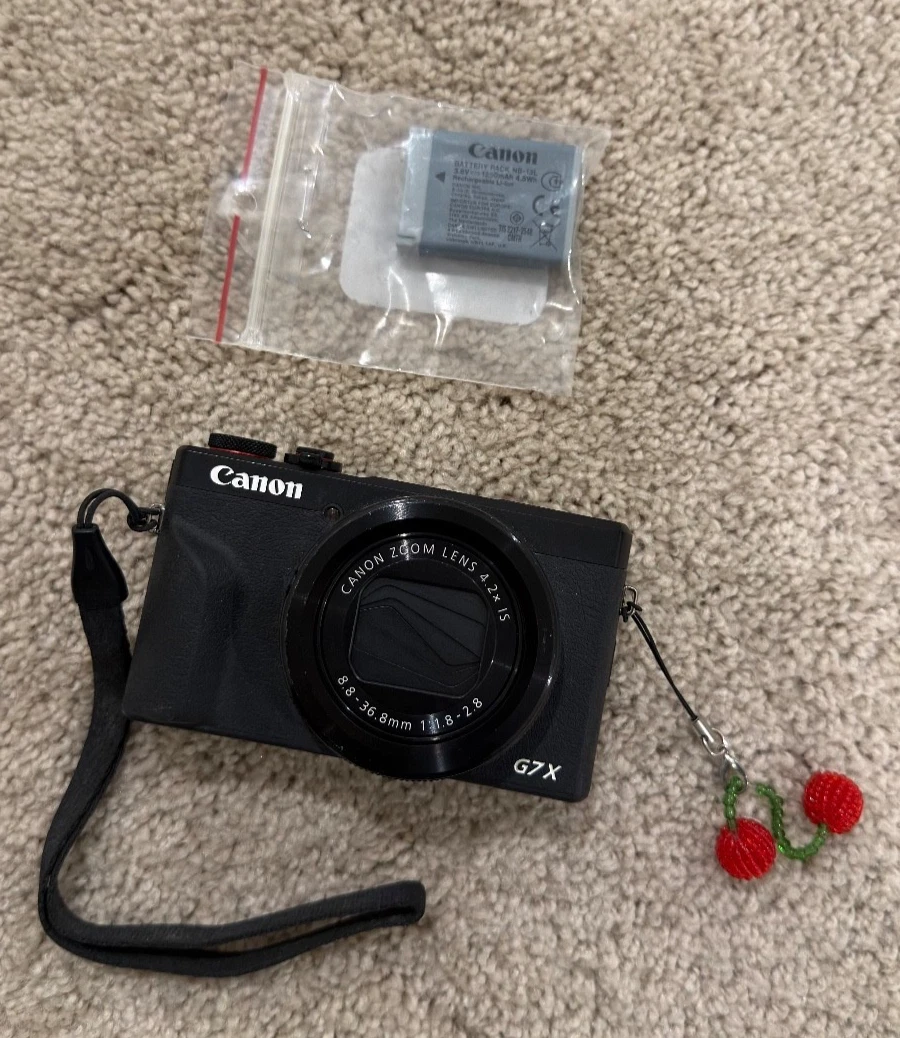 Canon PowerShot G7 X Mark III Digital Camera - Black - Image 1