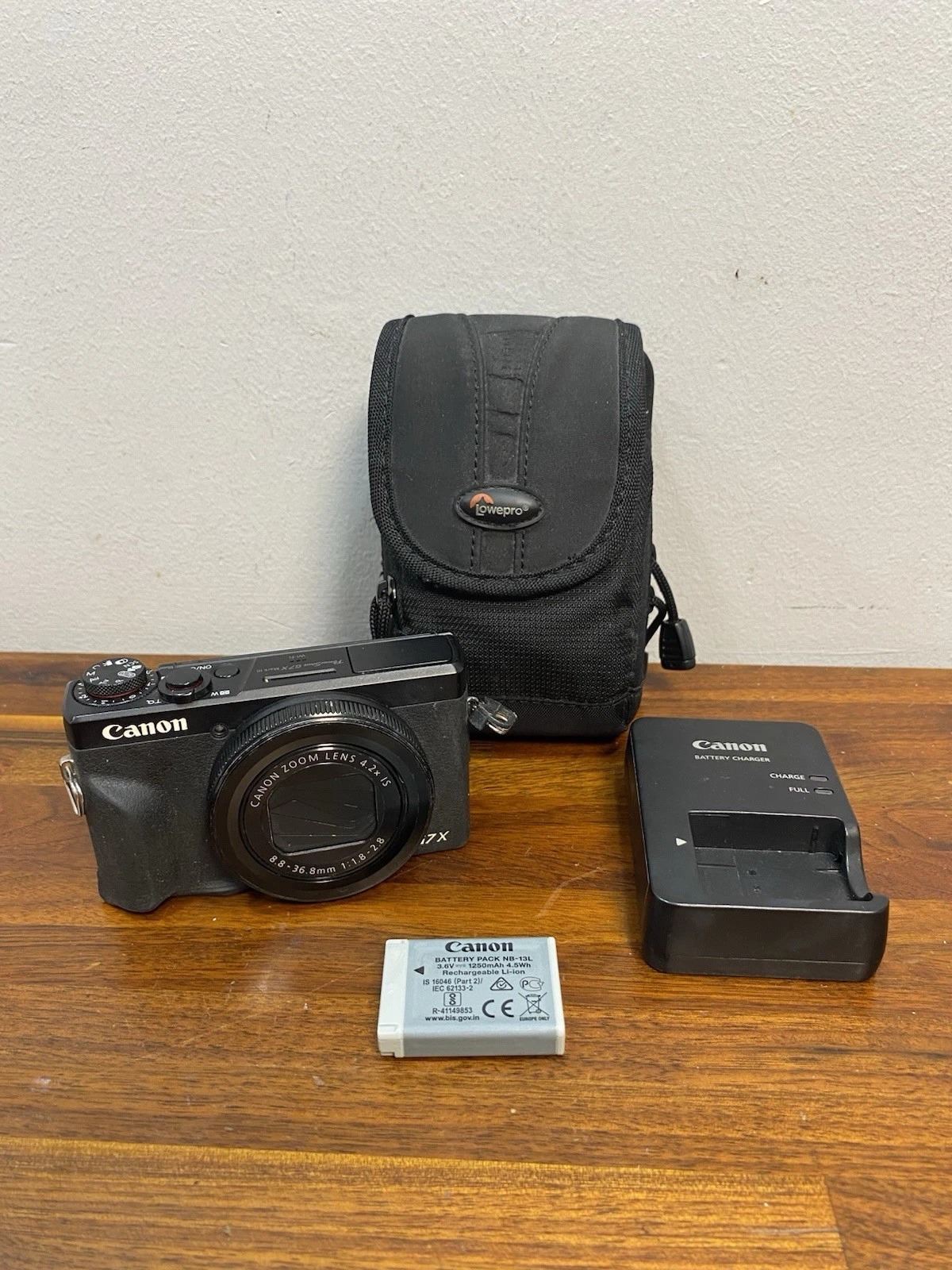Canon PowerShot G7X Mark III 20.2MP 4K Digital Camera 4.2x Optical Zoom TESTED - Image 1