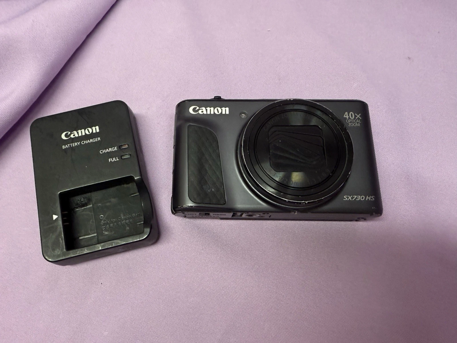 Canon PowerShot SX730 HS 20.3MP Digital Camera - Black With 128GB Memory Card! - Image 1