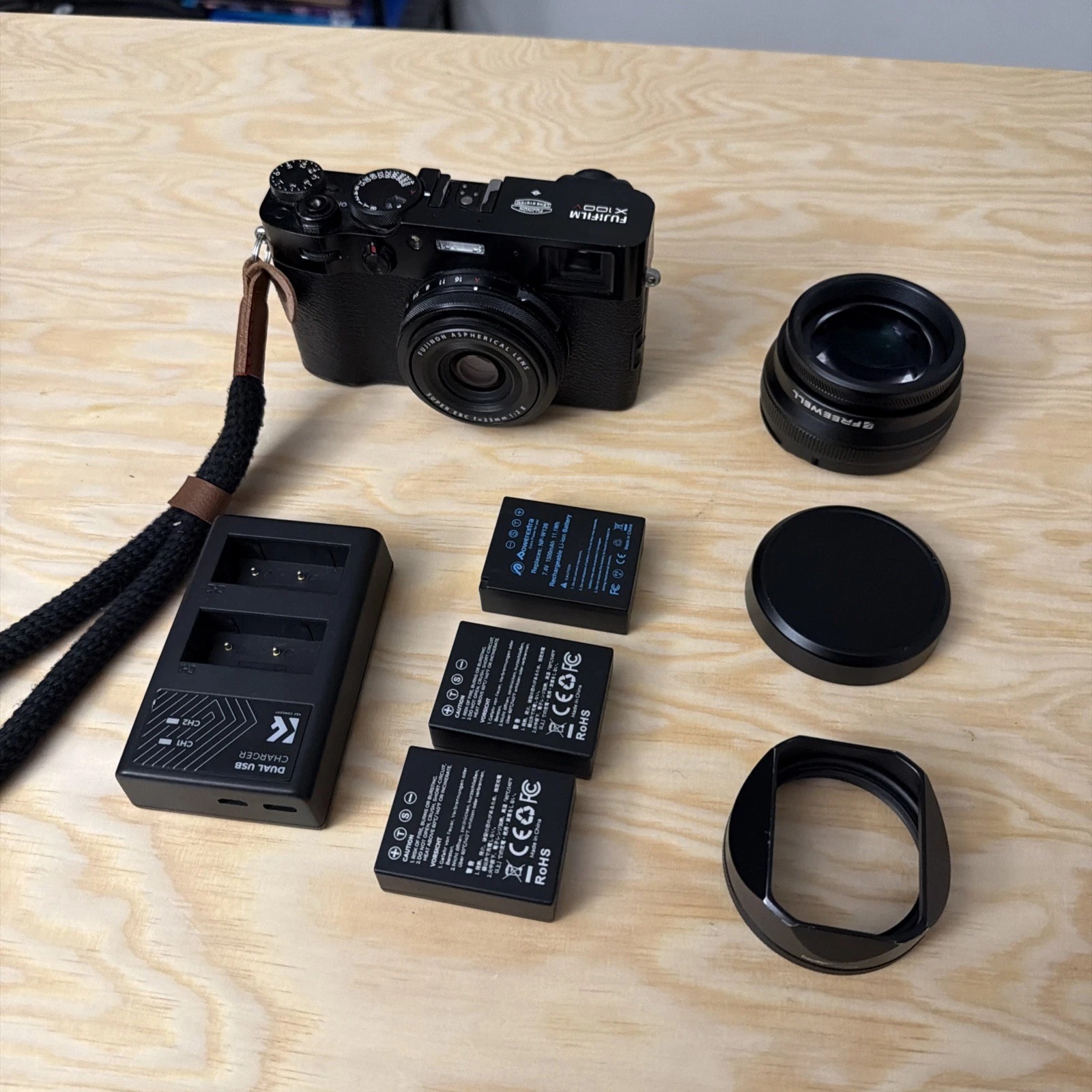 Fujifilm X100V 26.1 MP Compact Digital Camera - Black - Image 1