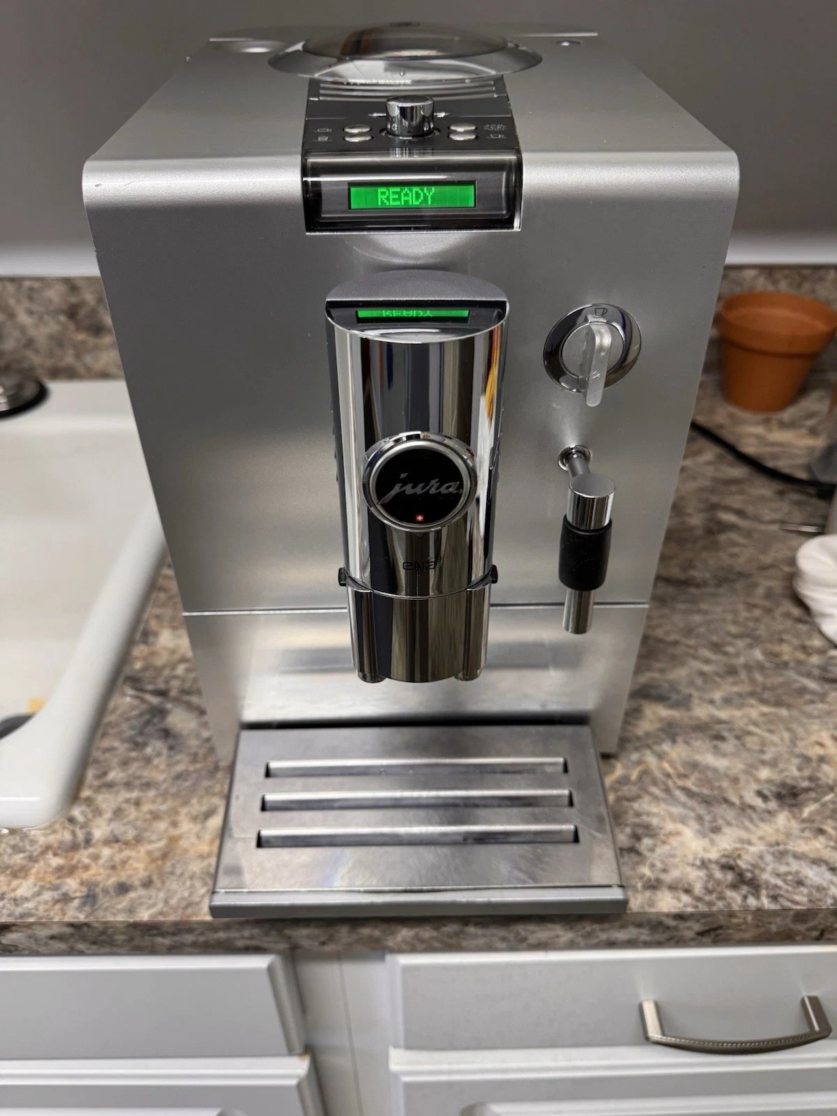JURA ENA 9 One-Touch Automatic Coffee & Espresso Machine + 3 Filters - Image 1