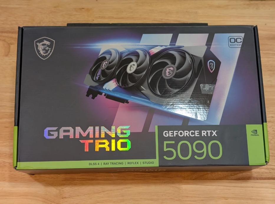 MSI GeForce RTX 5090 Gaming Trio OC 32GB GDDR7 GPU - Image 1