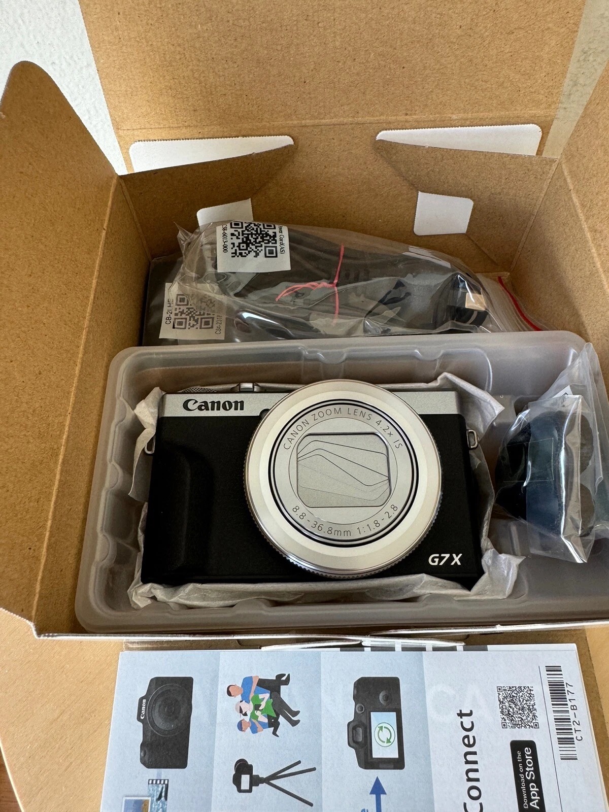 Canon G7X Mark III Silver – Brand New | 4K Compact Vlogging Camera | Warranty - Image 1