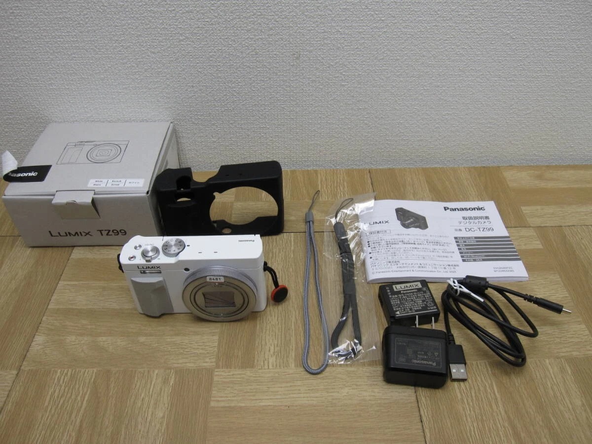 Panasonic LUMIX DC-TZ99-W Compact Digital Camera from USA -【excellent】 - Image 1