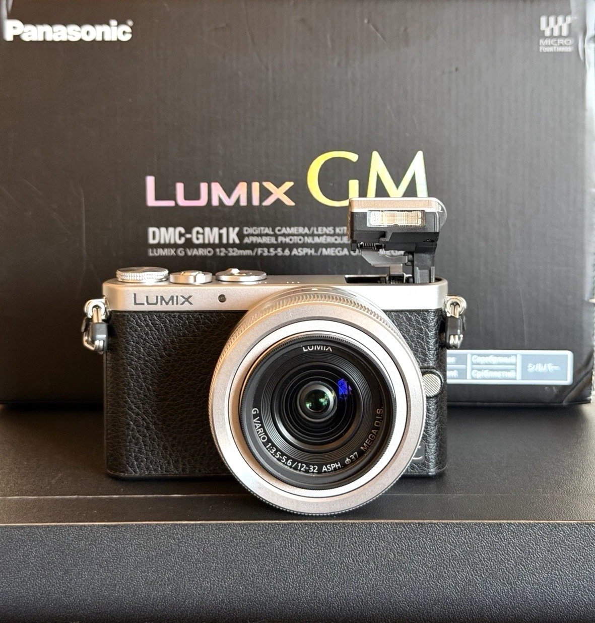Panasonic Lumix DMC-GM1 Mirrorless M43 Digital Camera 12-32mm Lens Micro 4/3 - Image 1