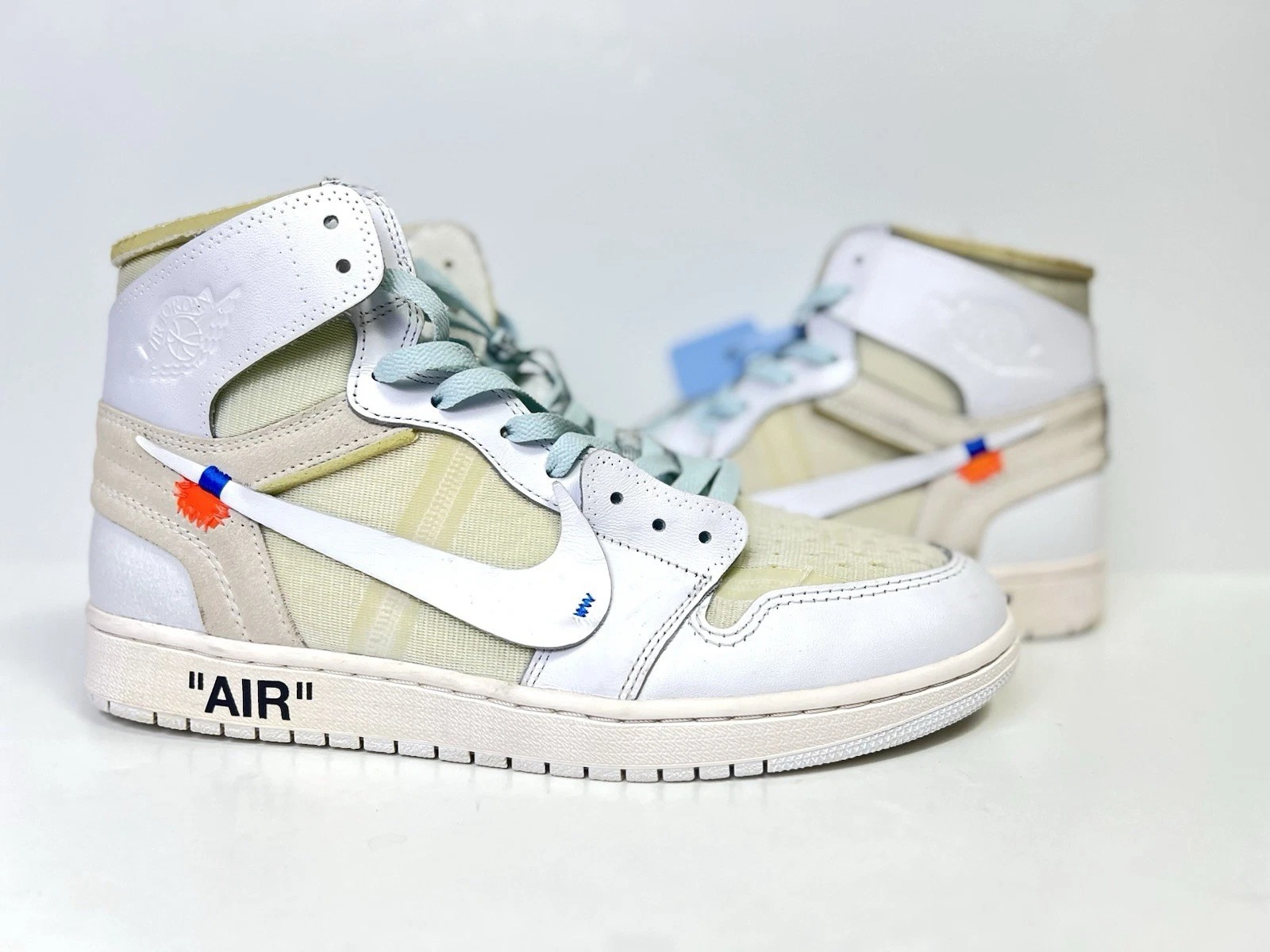 Size 12 – Air Jordan 1 Retro OG x Off-White High White - Image 1