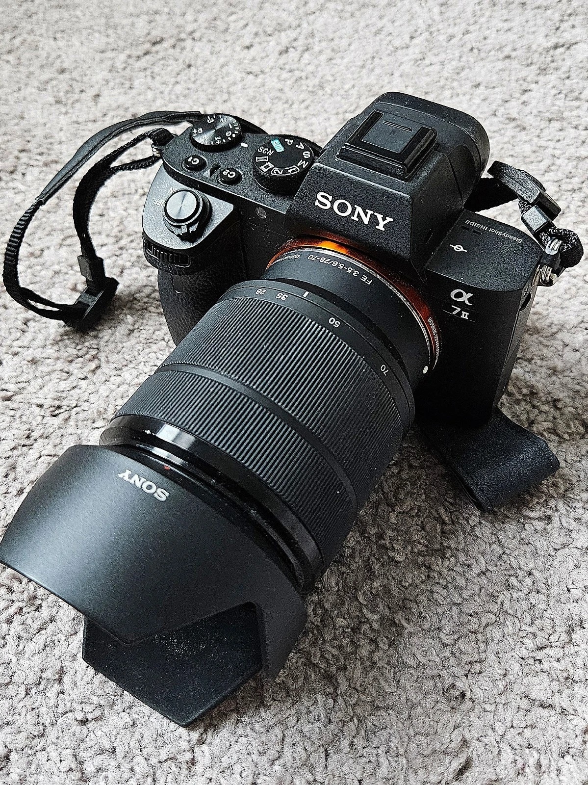 Sony Alpha a7 II Mirrorless 24.3MP CMOS Camera w/ 28-70mm Lens - 1,288 Shutter - Image 1