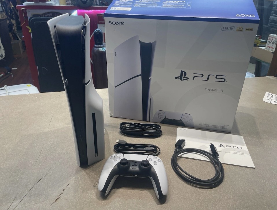 Sony PS5 Blu-Ray Edition Console - White- READ DETAILS - Image 1