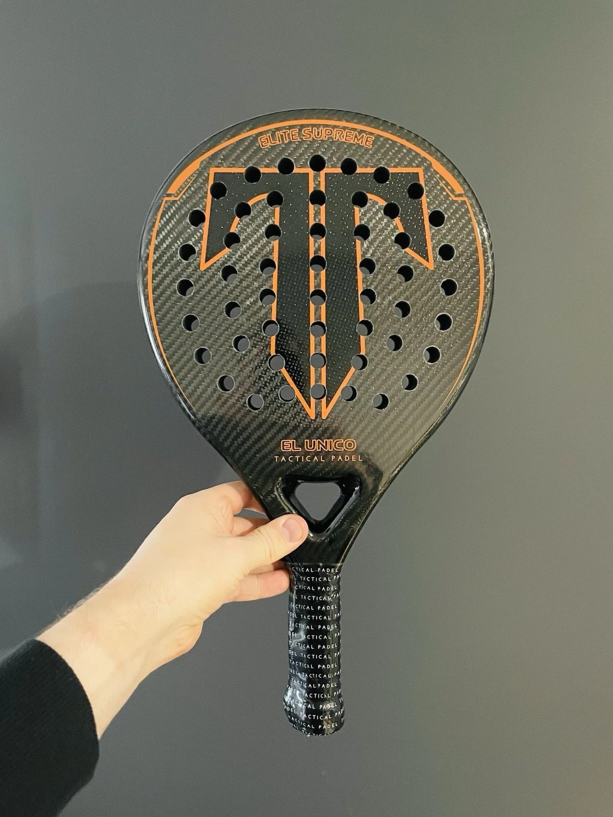 Tactical Padel El Único Orange Racket – Premium Control & Power - Image 1