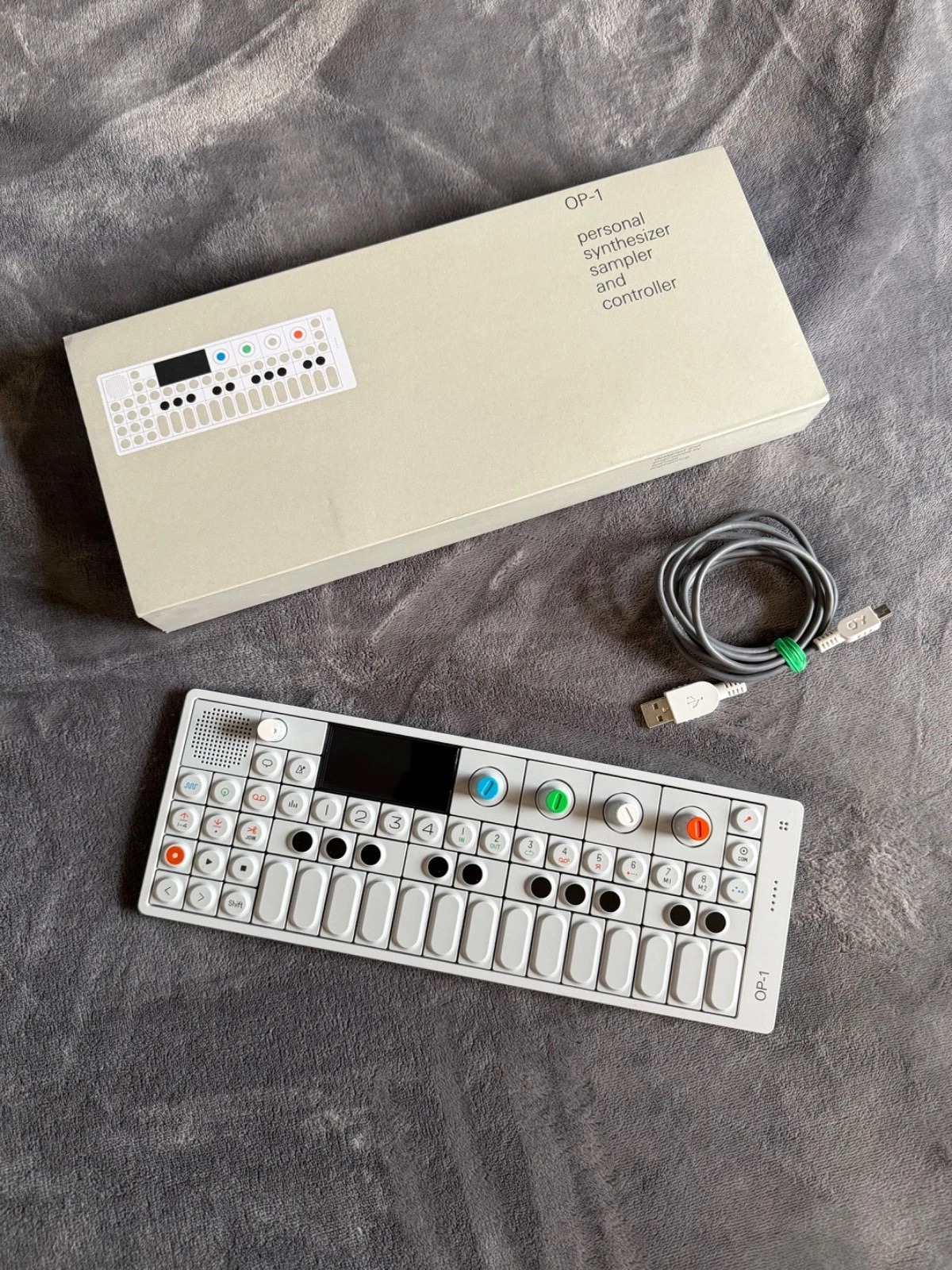 Teenage Engineering OP-1 Portable Synthesizer First Edition Near Mint Rare - Image 1