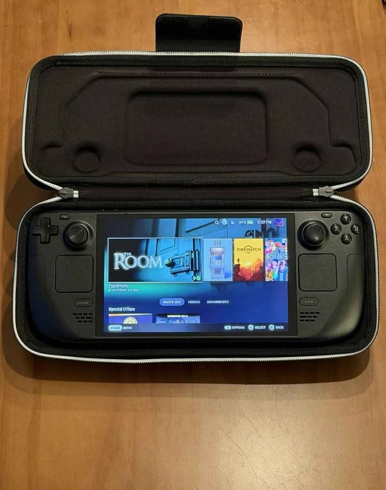 Valve Steam Deck 512GB OLED with Docking Station, Charger & Case - Image 1