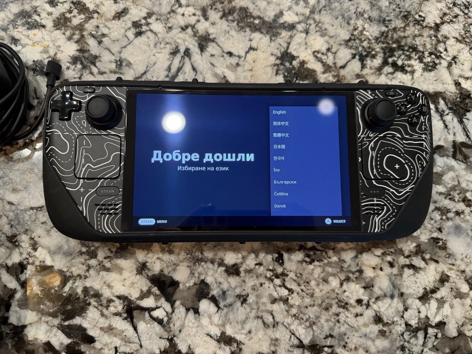 Valve Steam Deck OLED 512GB With Dbrand Skin Case AND 1tb Micro SD - Image 1