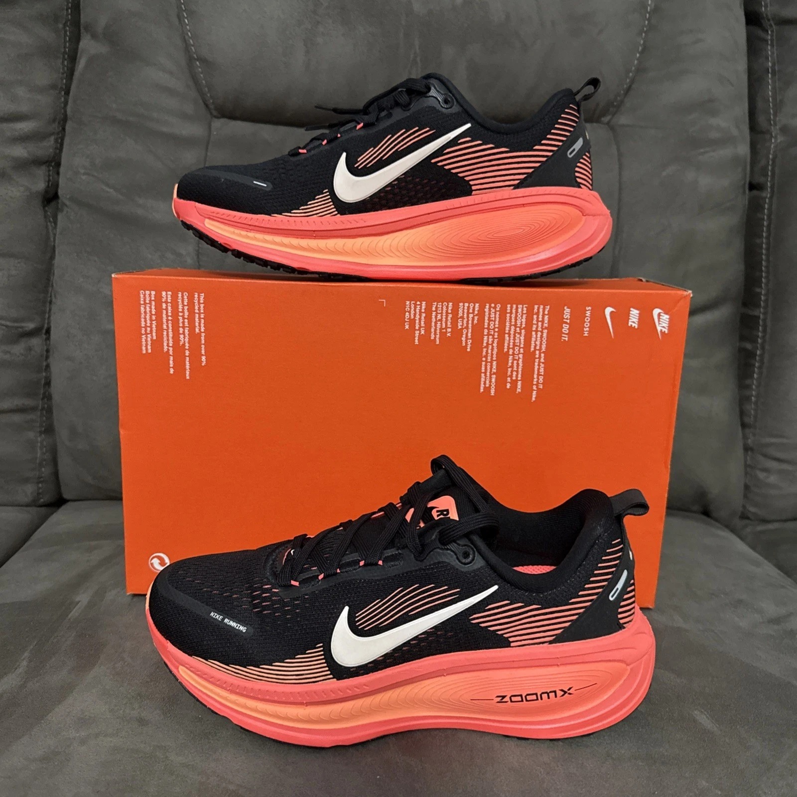 New Nike Vomero 18 Running Shoes HM6804-010 Multicolor Women’s Size 7